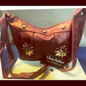 Chuns Classy Purple Medium Women Purse/Handbag